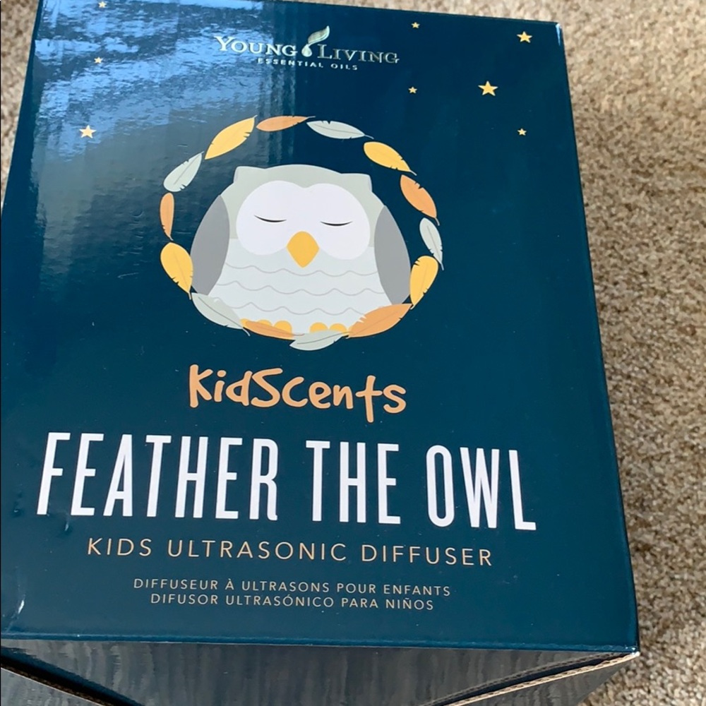 NWT owl diffuser touch sensitive controls